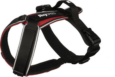 Julius-K9 Speed Y-Geschirr für Hunde in Rot, Größe L, wasserabweisend aus Polyester – Bild 1 von 2