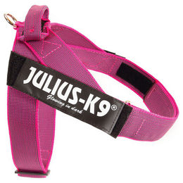 Julius-K9 Sportgeschirr für Hunde aus Nylon in Rosa Größe 2 – Bild 1 von 3