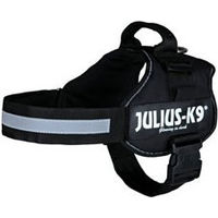 Produktbild von Julius-K9 Sportgeschirr Power für Hunde Riesenrassen Schwarz XXL wasserabweisend - 1 Stk.