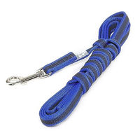 Produktbild von Julius-K9 Super Grip Führleine mit Handschlaufe Blau-Grau 3 m x 14 mm - 3 m