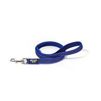 Produktbild von Julius-K9 Super Grip Führleine wasserabweisend Blau-Grau 20 mm x 1,2 m mit Handschlaufe - 1,2 m