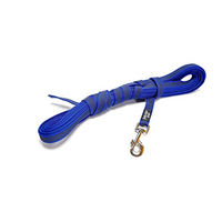 Produktbild von Julius-K9 Super Grip Führleine wasserabweisend Blau-Grau 20 mm x 3 m - 3 m