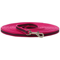 Produktbild von Julius-K9 Super Grip Führleine wasserabweisend pink-grau 2,2 m x 14 mm