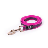 Produktbild von Julius-K9 Super Grip Führleine wasserabweisend Rosa-Grau 20 mm x 1 m - 1 m