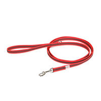 Produktbild von Julius-K9 Super Grip Führleine wasserabweisend Rot-Grau 1,8 m x 14 mm - 1,8 m