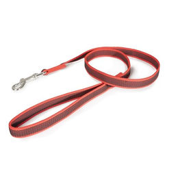 Julius-K9 Super Grip Führleine wasserabweisend Rot-Grau 1 m x 20 mm - 1 m – Bild 1 von 3