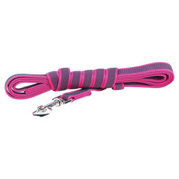 Julius-K9 Super Grip Führleine waterproof Rosa-Grau 3 m x 20 mm - 3 m – Bild 1 von 3