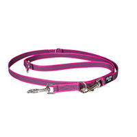 Produktbild von Julius-K9 Super Grip Schleppleine wasserabweisend pink-grau 2,2 m x 20 mm