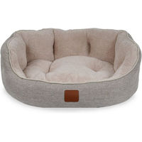 Produktbild von Jumeon Hundebett Coco Hundekissen aus Polyester für erwachsene Hunde in Beige Grau oder Rosa