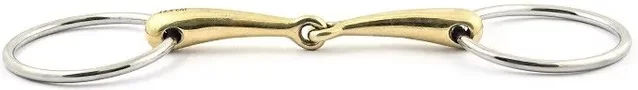 Jump'In 2-Ring-Gebiss für Pferde mit dünnen Läufen aus Metall – Bild 1 von 1