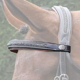 Jump'In Crystal Stirnband für Pferde aus Leder – Bild 1 von 1
