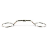 Produktbild von Jump'In Gebiss für Pferde mit 2 Ringen aus Edelstahl in Silber