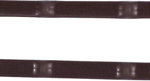 Jump'In Gummizügel für Pferde mit 7 Stoppern in Braun 1/2 – Bild 1 von 1