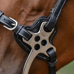 Jump'In Hackamore Äste aus Leder in Schwarz – Bild 1 von 1