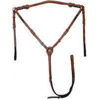 Produktbild von Jump'In Jagdhalsband für Pferde aus Leder in Braun