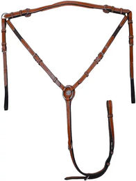 Jump'In Jagdhalsband für Pferde aus Leder in Braun – Bild 1 von 1