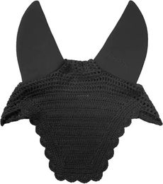 Jump'In Lärmreduzierende Kurzhaube für Pferde aus Neopren Schwarz für Vollblut – Bild 1 von 1