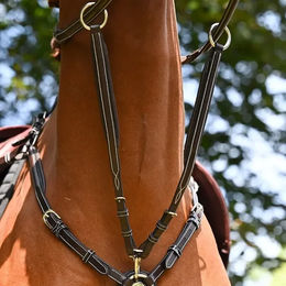 Jump'In Martingale aus Leder für Zugpferde in Braun oder Schwarz – Bild 1 von 1