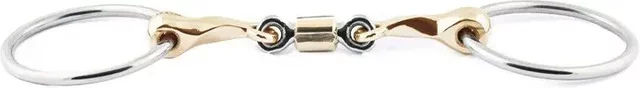 Jump'In Mors doppelte Brisuren für Twist-Pferde mit Rolle aus Metall – Bild 1 von 1