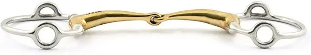 Jump'In Mors Hebelkandare für Pferde mit großen Ringen aus Metall – Bild 1 von 1
