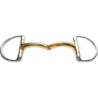 Produktbild von Jump'In Mors Olive Gebiss für Pferde aus Metall 125 mm