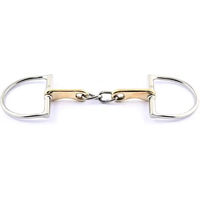 Produktbild von Jump'In Mors Verdun Gebiss für Pferde mit doppelter Bruchkette aus Edelstahl in Silber