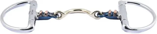 Jump'In Olivenkopftrense Blue Steel aus Metall 125 mm – Bild 1 von 1