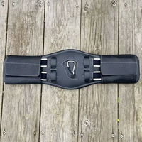 Produktbild von Jump'In One Safety Elastischer Sattelgurt für Pferde Schwarz One Size