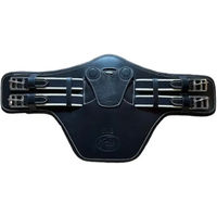 Produktbild von Jump'In One Safety Reitbavette aus Leder in Schwarz 50 cm