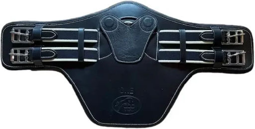Jump'In One Safety Reitbavette aus Leder in Schwarz 55 cm – Bild 1 von 1