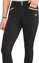 Jump'In Reithose Luna für Mädchen in Schwarz – Bild 1 von 1