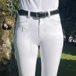 Produktbild von Jump'In Reithose Luna für Mädchen in Weiß Größe 12 Jahre