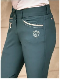 Produktbild von Jump'In Reithose Marie für Mädchen in Grau aus Polyester Größe 12 Jahre