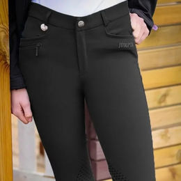 Jump'In Reithose Sacha für Kinder Unisex Schwarz Größe 14 Jahre – Bild 1 von 1