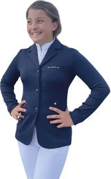 Produktbild von Jump'In Reitjacke Charlotte für Mädchen in Blau aus Polyester Größe 16 Jahre