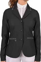 Jump'In Reitjacke Damen Airtec Sommerjacke aus Stoff Schwarz XS – Bild 1 von 1