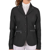 Produktbild von Jump'In Reitjacke Damen Airtec Sommerjacke aus Stoff Schwarz XS