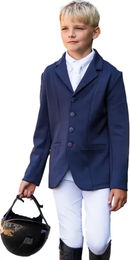 Jump'In Reitjacke für Kinder Gaston Blau aus Polyester – Bild 1 von 1