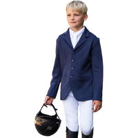 Produktbild von Jump'In Reitjacke für Kinder Gaston Blau aus Polyester