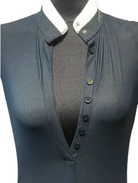 Jump'In Reitshirt Emma für Damen in Blau oder Schwarz Größe S – Bild 1 von 1
