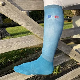 Produktbild von Jump'In Reitsocken Unisex Grau Blau Größe 36/41 2er Pack