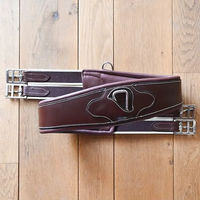 Produktbild von Jump'In Safety One Gamaschen für Pferde aus Leder Braun 130 cm