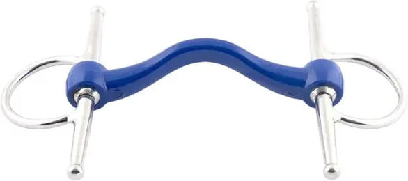Jump'In Schenkeltrense Softmouth Blau aus Kunststoff – Bild 1 von 1