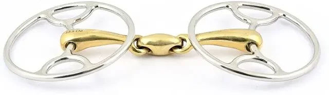 Jump'In Swivel Doppelt gebrochenes Gebiss für Pferde aus Metall – Bild 1 von 1