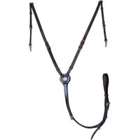Produktbild von Jump'In Tuesday Jagdhalsband für Pferde aus Leder in Braun