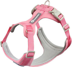 Jumpeak Anti-Zug Hundegeschirr mit 1,5 m Führleine für kleine und mittelgroße Hunde verstellbar in Pink/Rosa – Bild 1 von 4