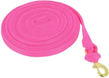 JumpTec Longierleine für Pferde Fluo Exercise in Neon Pink 8 m – Bild 1 von 2