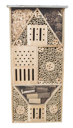 Jürgen Westerholt GmbH Insektenhotel XXL aus Holz mit wetterfestem Metalldach und Naturmaterialien – Bild 1 von 4