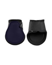 Just Equestrian Streichkappen Lissabon Gamaschen aus Neopren Blau Größe L für Pferde – Bild 1 von 2