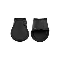 Produktbild von Just Equestrian Streichkappen Lissabon Gamaschen aus Neopren Schwarz Größe S für Pferde